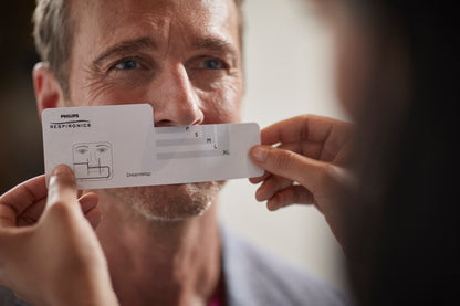 Philips aanpassjabloon voor DreamWisp neusmasker