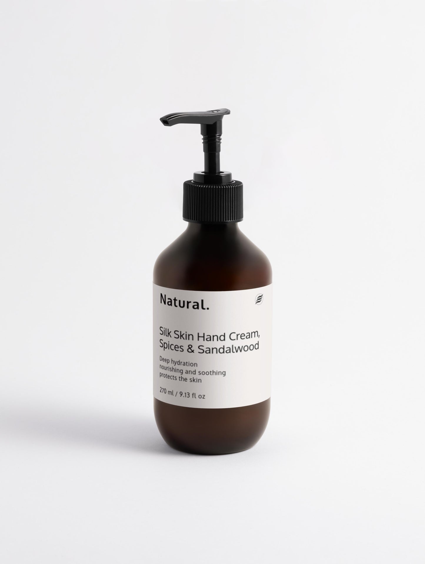 Natural. Silk Skin Hand Cream, Spices & Sandalwood