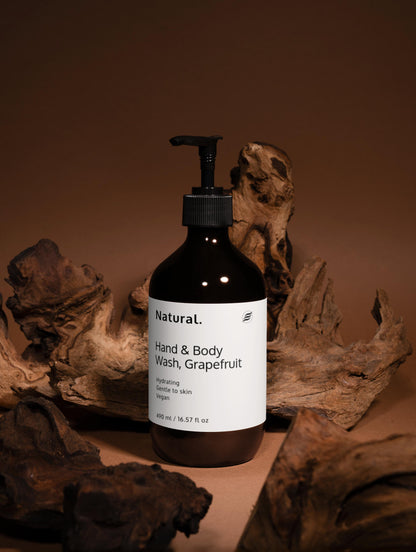 Natural. Hand & Body Wash, Grapefruit