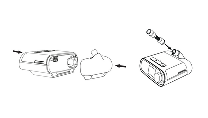 Copertura Philips DreamStation per DreamStation CPAP Pro, Auto-CPAP o Auto-BiPAP