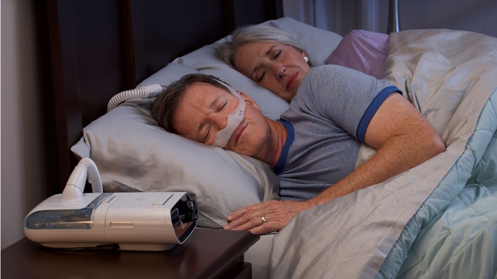 Philips DreamStation BiPAP autoSV-  Auto Servo Ventilation machine (Auto-Servo-Belüftungsmaschine)